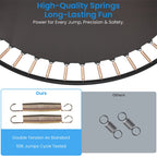 Trampoline springs with high-quality springs